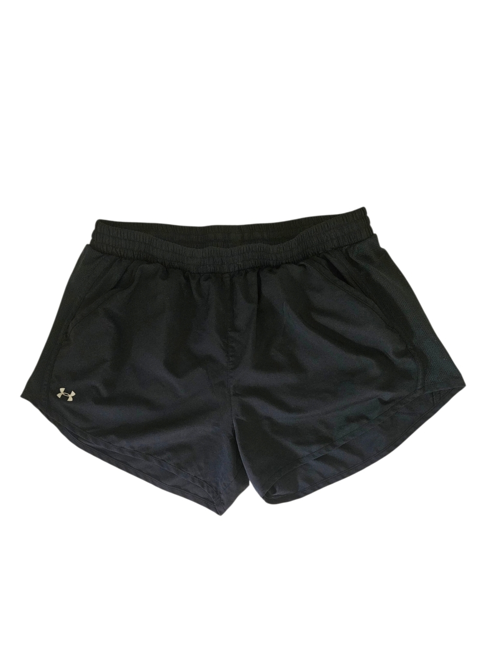 Under Armour Women's Shorts Loose Heatgear Large Black Inner Brief